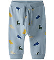 Name It Bukser - NbmVroels - Dusty Blue/Dino