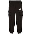 Puma Cargo Pants - ESS No. 1 Logo - Sort