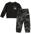 adidas Performance Sweatsæt - INF Camo FL - Black/White