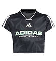 adidas Performance T-shirt - JG HOT CR AOP - Carbon/Black/White