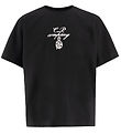 C.P. Company T-shirt - Sort m. Hvid