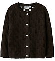 Name It Cardigan - Strik - NmfFleslit - Seal Brown
