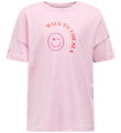 Kids Only T-shirt - Koglia - Roseate Spoonbill/Walk