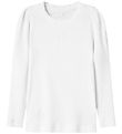 Name It Bluse - Rib - NmfFikab - Bright White