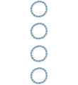 Name It Hårelastikker - 4-pak - NkfKarla - Dusty Blue