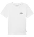 Les Deux T-shirt - West Side - Hvid m. Print
