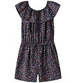 Name It Buksedragt - NmfVinaya - Navy Blazer/Color Flower
