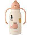 Liewood Drikkedunk - 250 ml - Cats and Dogs / Sandy