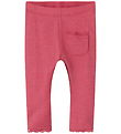 Name it Leggings - NbfLudmilla - Rapture Rose
