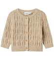 Name it Cardigan - Strik - NbnLomma - Peyote