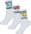 Name It Strømper - 3-Pak - Pokemon - NkmMilton - Bright White/3P