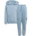 adidas Originals Hættetrøje - - FZ Cargo - Tacblu