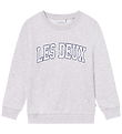 Les Deux Sweatshirt - Aidan - Snow Melange m. Logo
