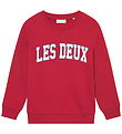 Les Deux Sweatshirt - Aidan - Scarlet Sage m. Logo