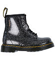 Dr. Martens Støvler - 1460 T - Nebuls Glitter - Black/Silver