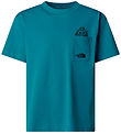 The North Face T-shirt - Oversize - Dusk Blue m. Print