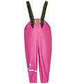 CeLaVi Regnbukser m. Seler - Real pink