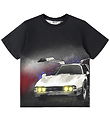 Molo T-shirt - Riley - Car White