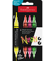 Faber-Castell Tuscher - Shake&Paint Acrylic - 4 Stk. - Neon