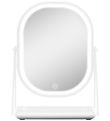 Gillian Jones Bordspejl - Oval - LED/Bakke - Hvid