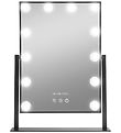 Gillian Jones Makeupspejl - 12 LED/Touch - Sort