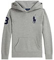 Polo Ralph Lauren Hættetrøje - Andover Heather m. Navy