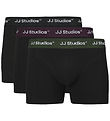Jack & Jones Boxershorts - 3-pak - JacSoho - Black / Plum Perfec