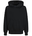Jack & Jones Hættetrøje - JjEurban - Black