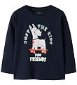 Name It Bluse - NmmVux - Navy Blazer/Skate Dog