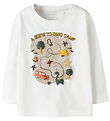 Name It Bluse - NmmVictor - Bright White/Dino Camp