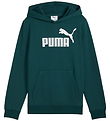 Puma Hættetrøje - ESS No. 1 Logo - Green Terrain