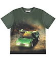 Molo Bluse - Riley - Green Car