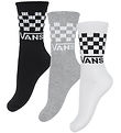 Vans Strømper - 3-pak - Classic - Sort/Hvid/Gråmeleret