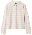 LMTD Polobluse - NlfKliva - Crystal Pink/White Stripes