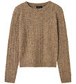 LMTD Bluse - Strik - NlfKave - Sepia Tint / Ext3103