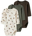 Name It Body - l/æ - 3-pak - Noos - NbmBody - Jet Stream/W/Tea L