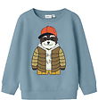 Name It Sweatshirt - NmmKamden - Dusty Blue