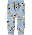Name it Sweatpants - NmmKeaton - Dusty Blue m. Print