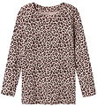 Name It Bluse - NmfLeoana - Burnished Lilac m. Leopard