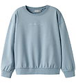 Name It Sweatshirt - NkfVanita - Dusty Blue/Make Me