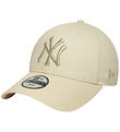 New Era Kasket - 9Forty - New York Yankees - Lysebeige