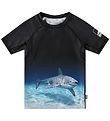 Molo Badebluse - UV50+ - Neptune - Faded Shark
