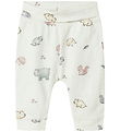 Name It Bukser - NbnLuma - Cloud Dancer m. Print
