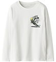 Name It T-shirt - NkmVux - Bright White/Skate
