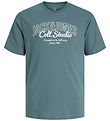 Jack & Jones T-shirt - JjMakoto - Stormy Weather/Big Print