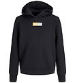 Jack & Jones Hættetrøje - JjPan - Black