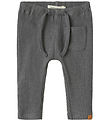 Lil Atelier bukser - Rib - NbmRajo - Poppy Seed