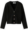 Name It Cardigan - Strik - Rib - NkfLarenLise - Black