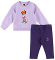 adidas Performance Sæt - Bluse/Leggings - Minnie Mouse - Powder