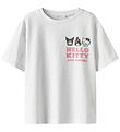 Name It T-shirt - NkfJixara - Hello Kitty - Bright White